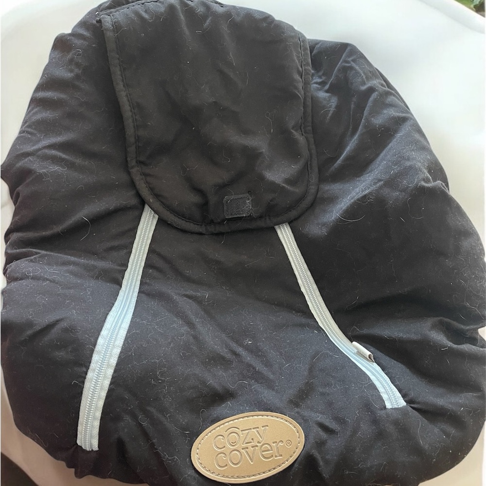 Cozy Cover Black Infant Car Seat Cover